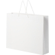 Sac publicitaire en papier recyclable XXL 45x10x35 cm
