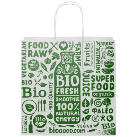 Sac XL à personnaliser en papier Kraft 31x12x31 cm