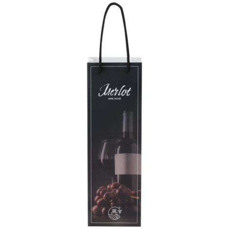 Sac bouteille publicitaire recyclable 12x37x9 cm