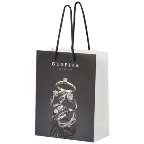 Sac en papier promotionnel taille moyenne 18x23x9 cm