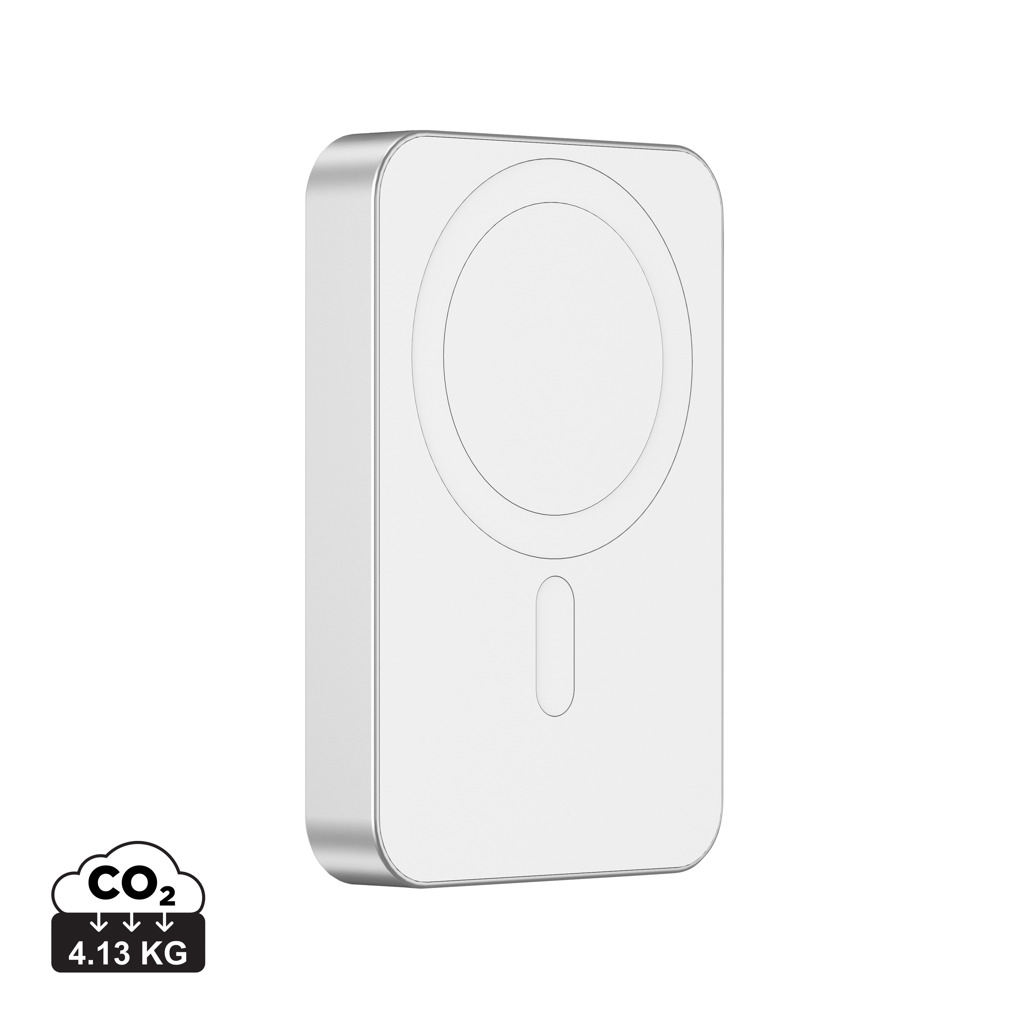 Powerbank publicitaire 10 000 mAh Compton Urban Vitamin Argent