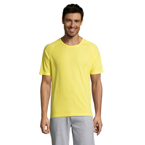 Tshirt respirant publicitaire homme polyester 140g - SPORTY