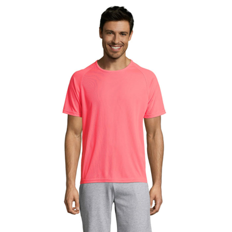 Tshirt respirant publicitaire homme polyester 140g - SPORTY