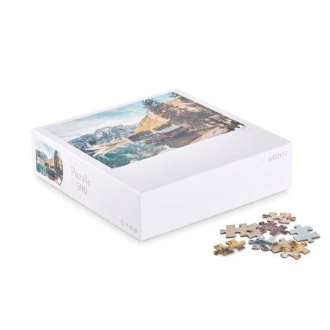Puzzle promotionnel de 500 pièces avec sa boîte PAZZ