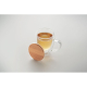 Mug en verre double paroi promotionnel 300ml TIROL