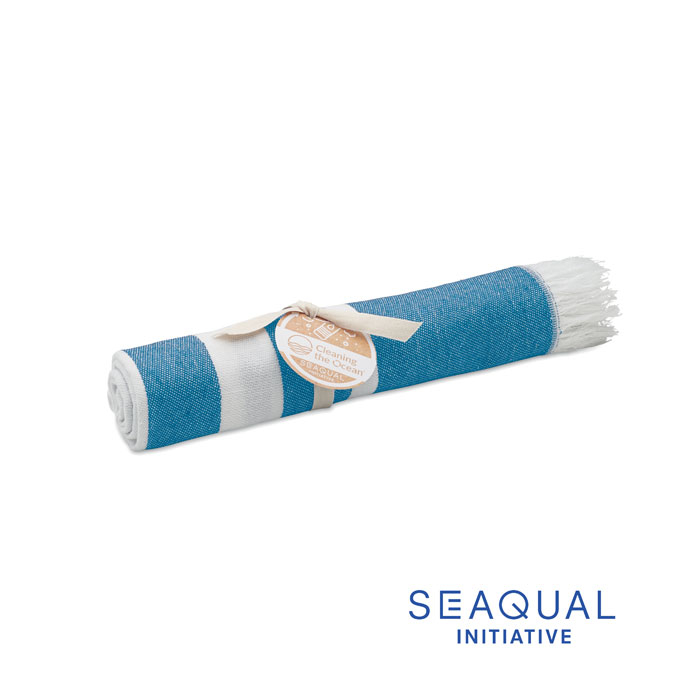 Serviette publicitaire 70x140cm MAR SEAQUAL® Turquoise