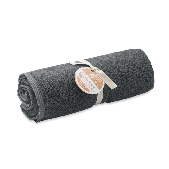 Serviette publicitaire 100x170cm WATER SEAQUAL® Gris