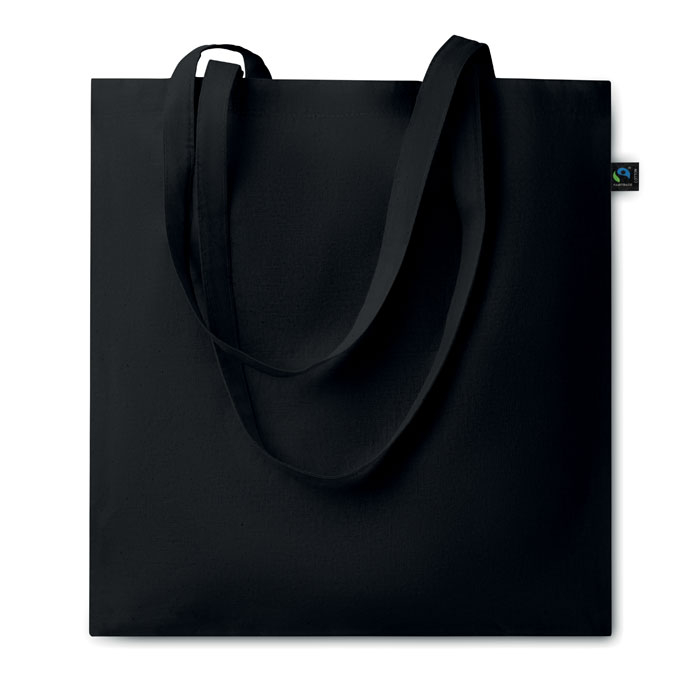 Cabas personnalisé coton Fairtrade 140gr OSOLE COLOUR Noir