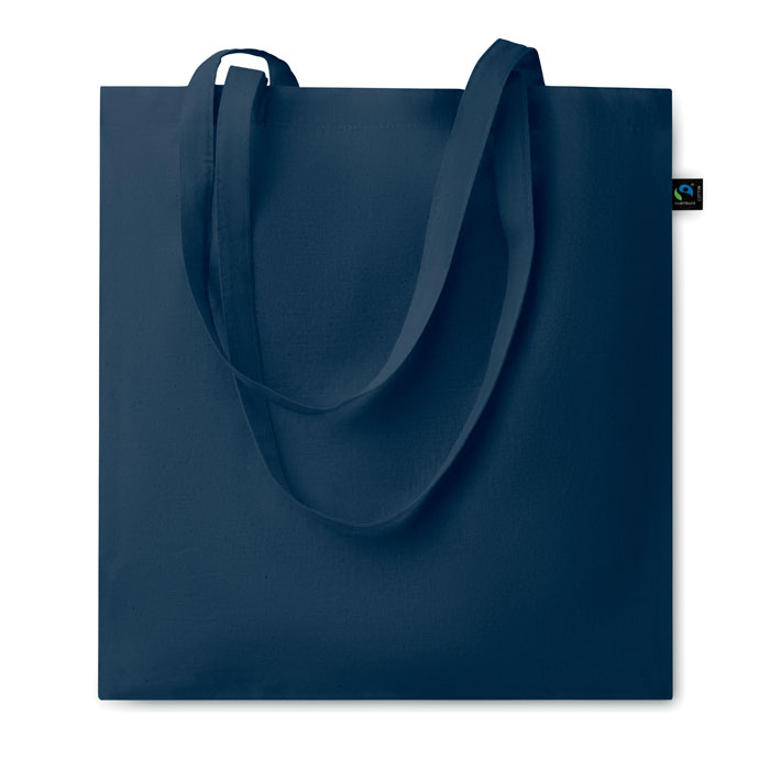 Cabas personnalisé coton Fairtrade 140gr OSOLE COLOUR Bleu