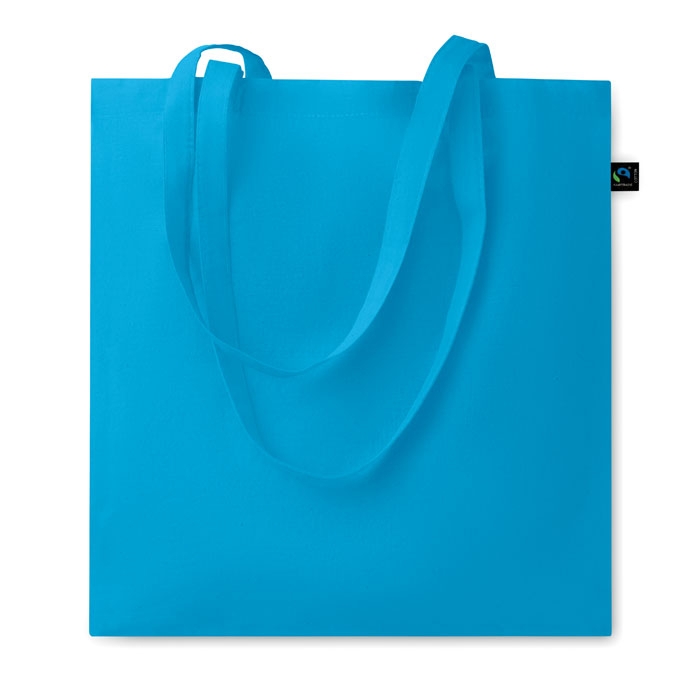 Cabas personnalisé coton Fairtrade 140gr OSOLE COLOUR Turquoise