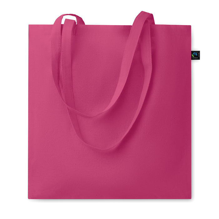 Cabas personnalisé coton Fairtrade 140gr OSOLE COLOUR Fuchsia