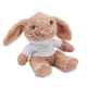 Lapin en peluche publicitaire avec pull à capuche BUNNY