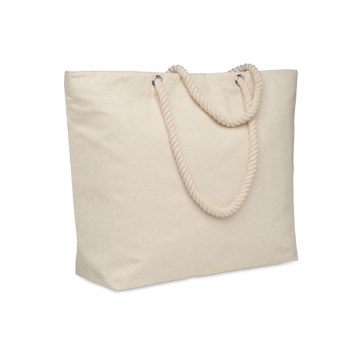 Sac de plage isotherme publicitaire coton 220gr HEAVEN Beige
