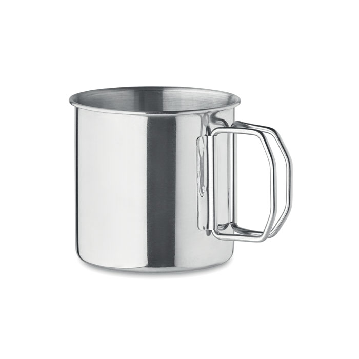 Mug publicitaire en acier inoxydable 330 ml NUNAVUT Argent