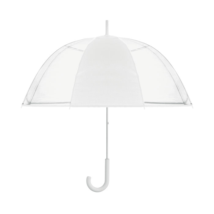 Parapluie droit promotionnel 23" GOTA Blanc
