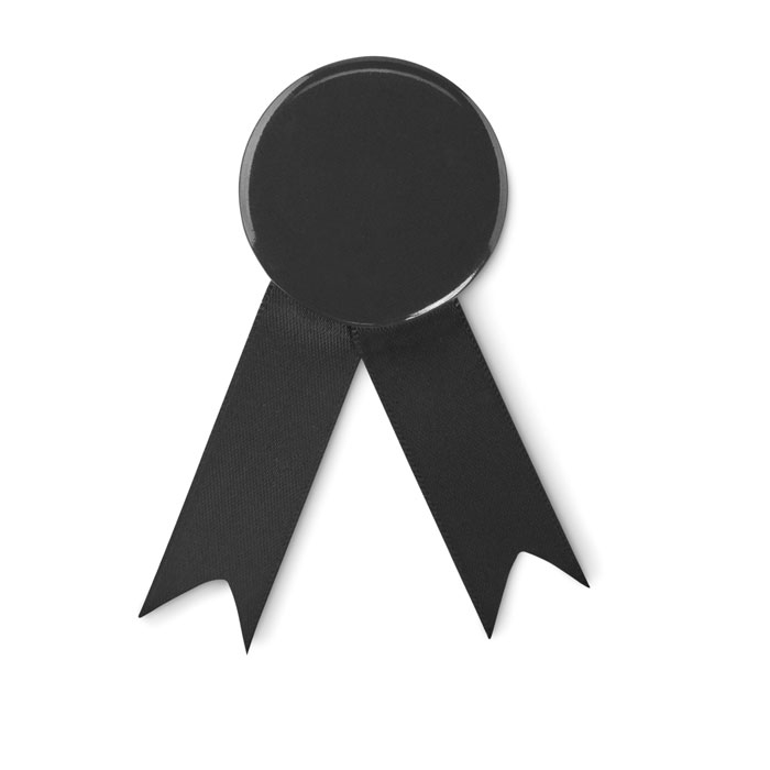 Ruban broche promotionnel LAZO Noir