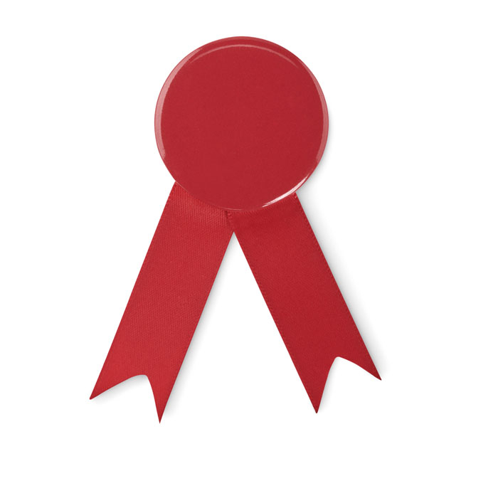 Ruban broche promotionnel LAZO Rouge
