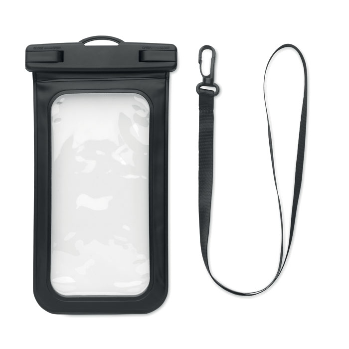 Pochette étanche publicitaire pour smartphone SMAG Noir