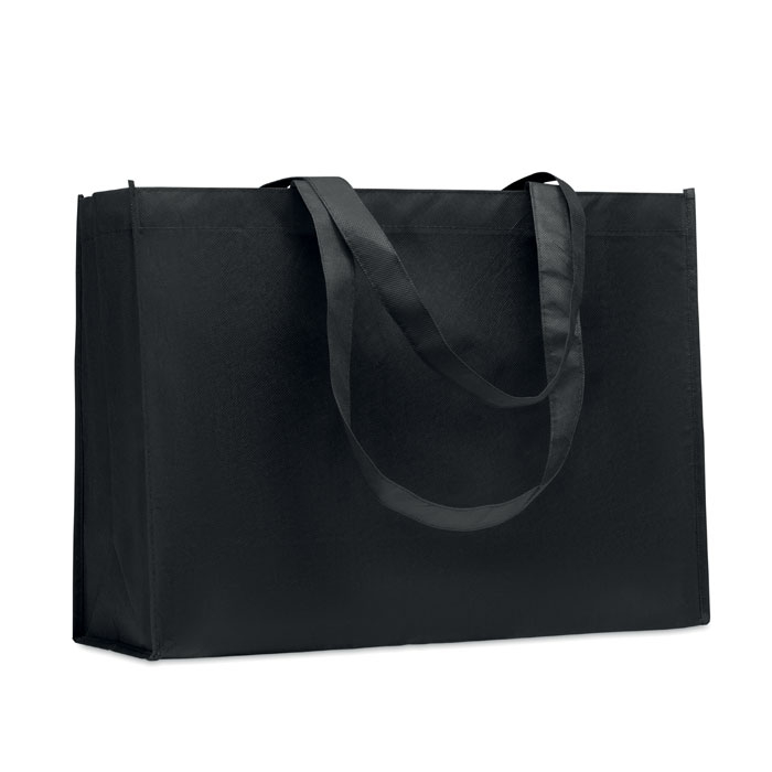 Tote bag publicitaire RPET non tissé 80gr KAIMONO Noir