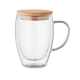 Mug en verre double paroi promotionnel 300ml TIROL