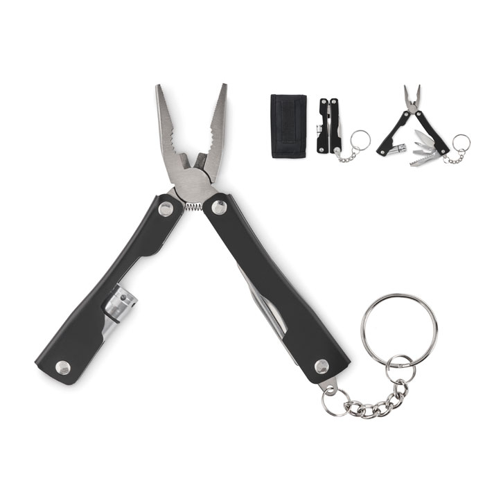 Couteau multifonctions personnalisable AYUDA Noir