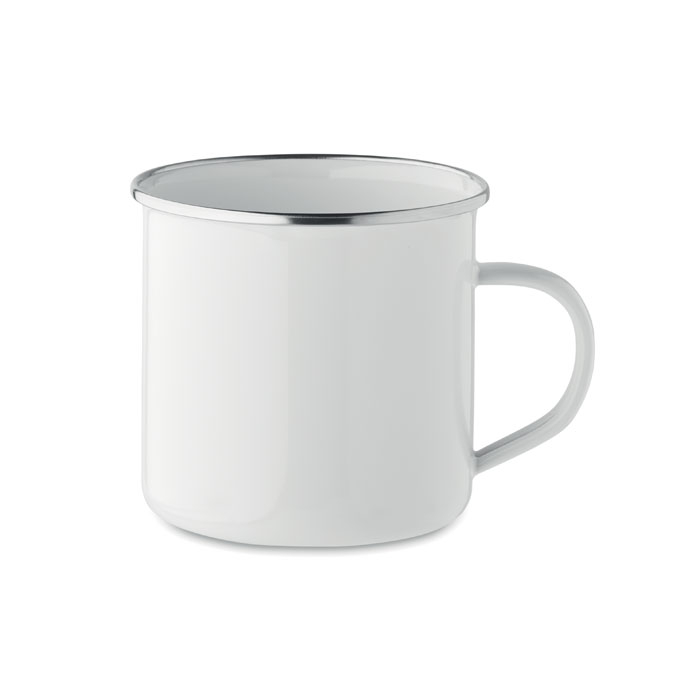Mug publicitaire pour sublimation 500ml PLATEADO L Blanc
