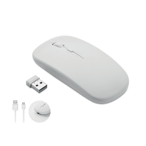 Souris sans fil rechargeable à personnaliser CURVY C