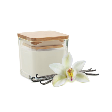 Bougie parfumée personnalisable carrée 50gr PILA