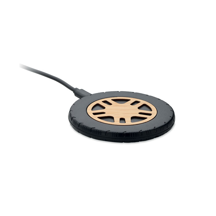 Chargeur sans fil promotionnel 15W MATICLESS Bois