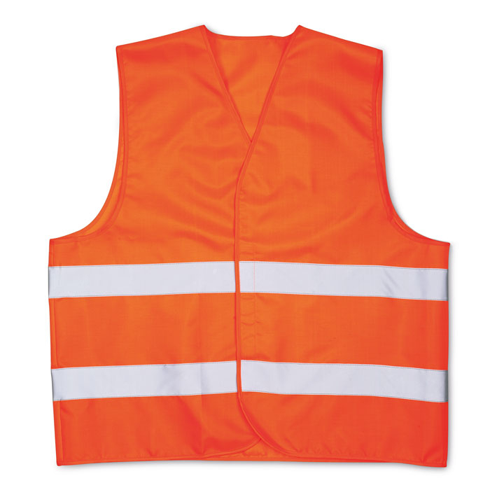 Gilet de sécurité personnalisable Classe 2 VISICOAT Orange