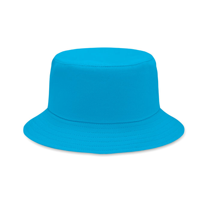 Bob personnalisé en coton brossé 260gr MONTI Turquoise