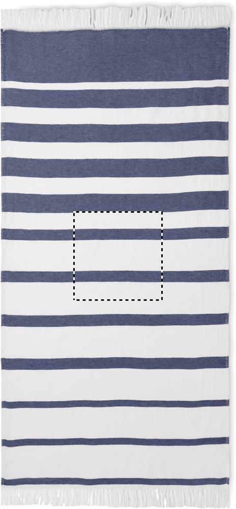 Centré devant - Broderie