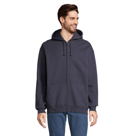Veste zip à capuche unisexe personnalisable CARTER
