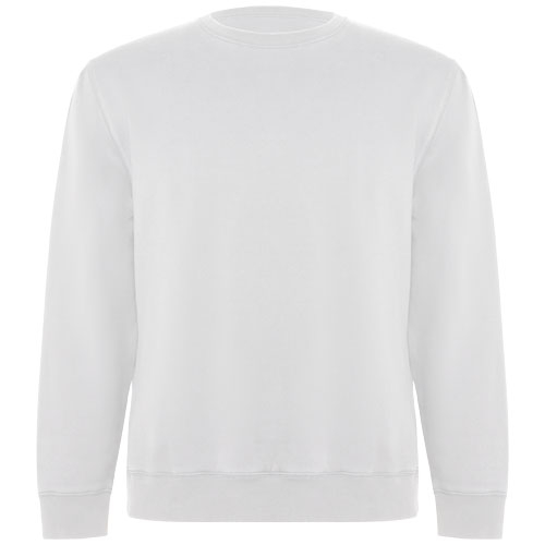 Pull publicitaire 300gr unisexe coton bio rPET Batian ROLY Blanc