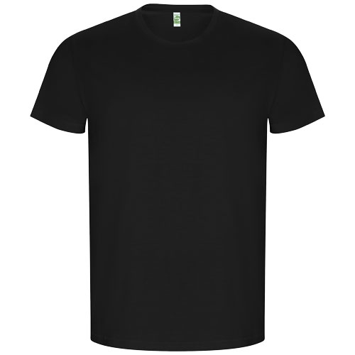 T-shirt Homme coton bio 160gr à personnaliser Golden ROLY Noir