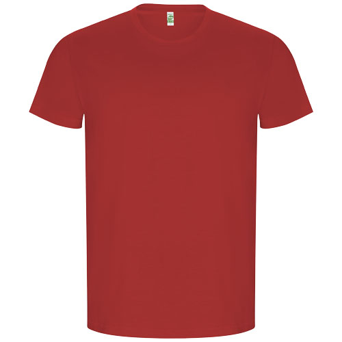 T-shirt Homme coton bio 160gr à personnaliser Golden ROLY Rouge