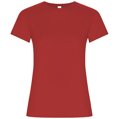 T-shirt Femme coton bio 160gr personnalisable Golden ROLY Rouge