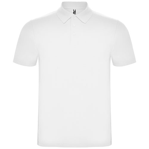 Polo unisexe promotionnel coton 180gr Austral ROLY Blanc