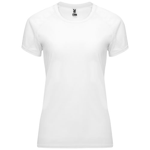 T-shirt sport publicitaire Femme 135gr Bahrain ROLY Blanc