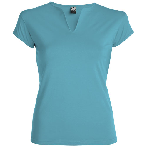 T-shirt 200gr promotionnel pour femme Belice ROLY Turquoise