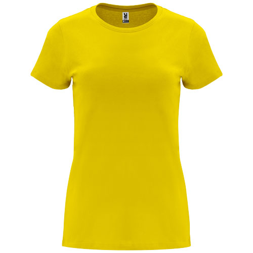 T-shirt Femme en coton 170gr à personnaliser Capri ROLY Jaune