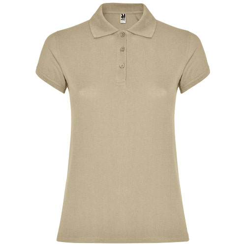 Polo Femme publicitaire coton 200gr Star ROLY Sable