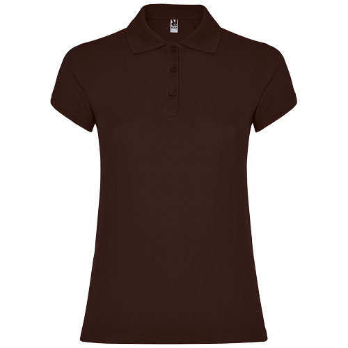 Polo Femme publicitaire coton 200gr Star ROLY Chocolat