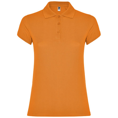 Polo Femme publicitaire coton 200gr Star ROLY Orange