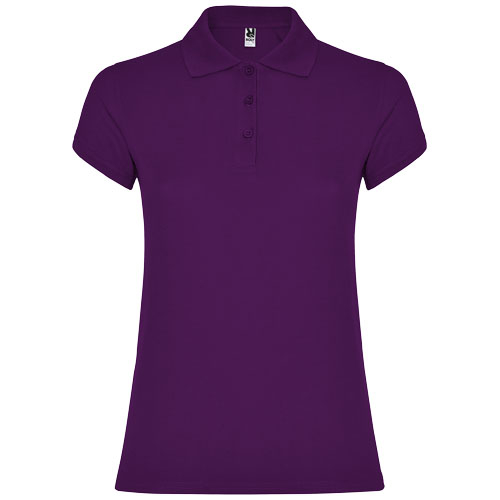 Polo Femme publicitaire coton 200gr Star ROLY Violet