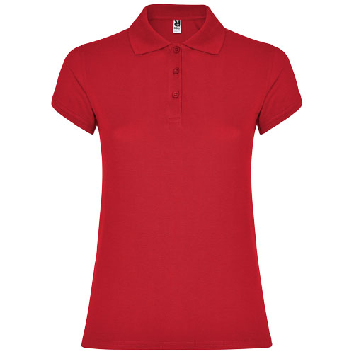 Polo Femme publicitaire coton 200gr Star ROLY Rouge