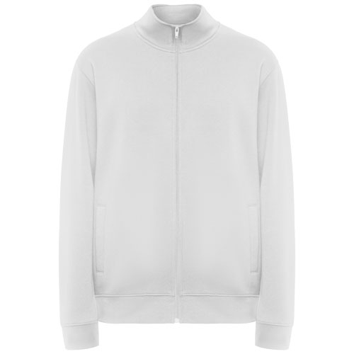Pull zippé unisexe à personnaliser Ulan ROLY Blanc
