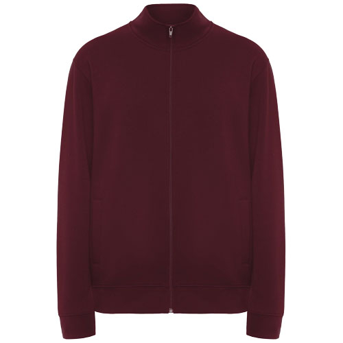 Pull zippé unisexe à personnaliser Ulan ROLY Bordeaux