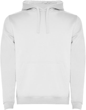 Sweat à capuche Homme 280gr à personnaliser Urban ROLY Blanc