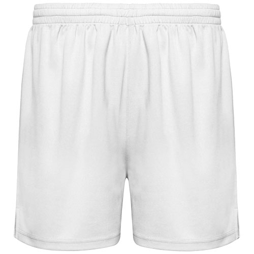 Short de sport personnalisé unisexe 140gr Player ROLY Blanc